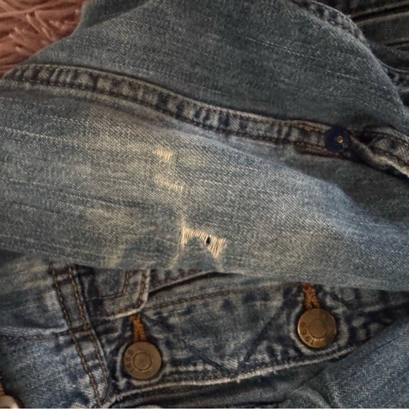 GAP Kids Blue Denim Jacket - Picture 5 of 15